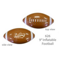 Inflatable Sports Beach Ball (9" Football)